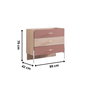 Hanah Home Cómoda Rosetta Marrón y Rosa